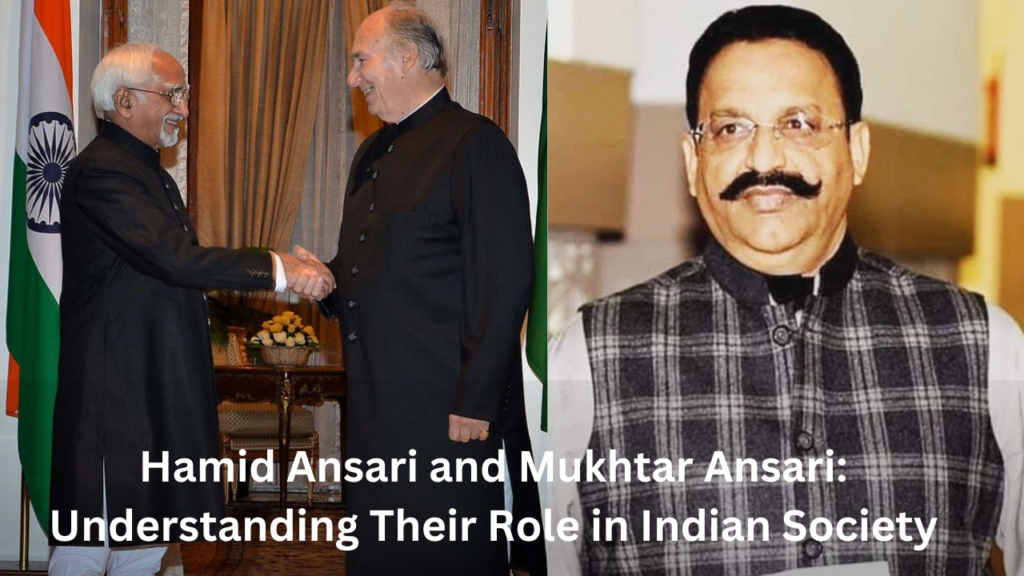 Hamid Ansari and Mukhatar Ansari
