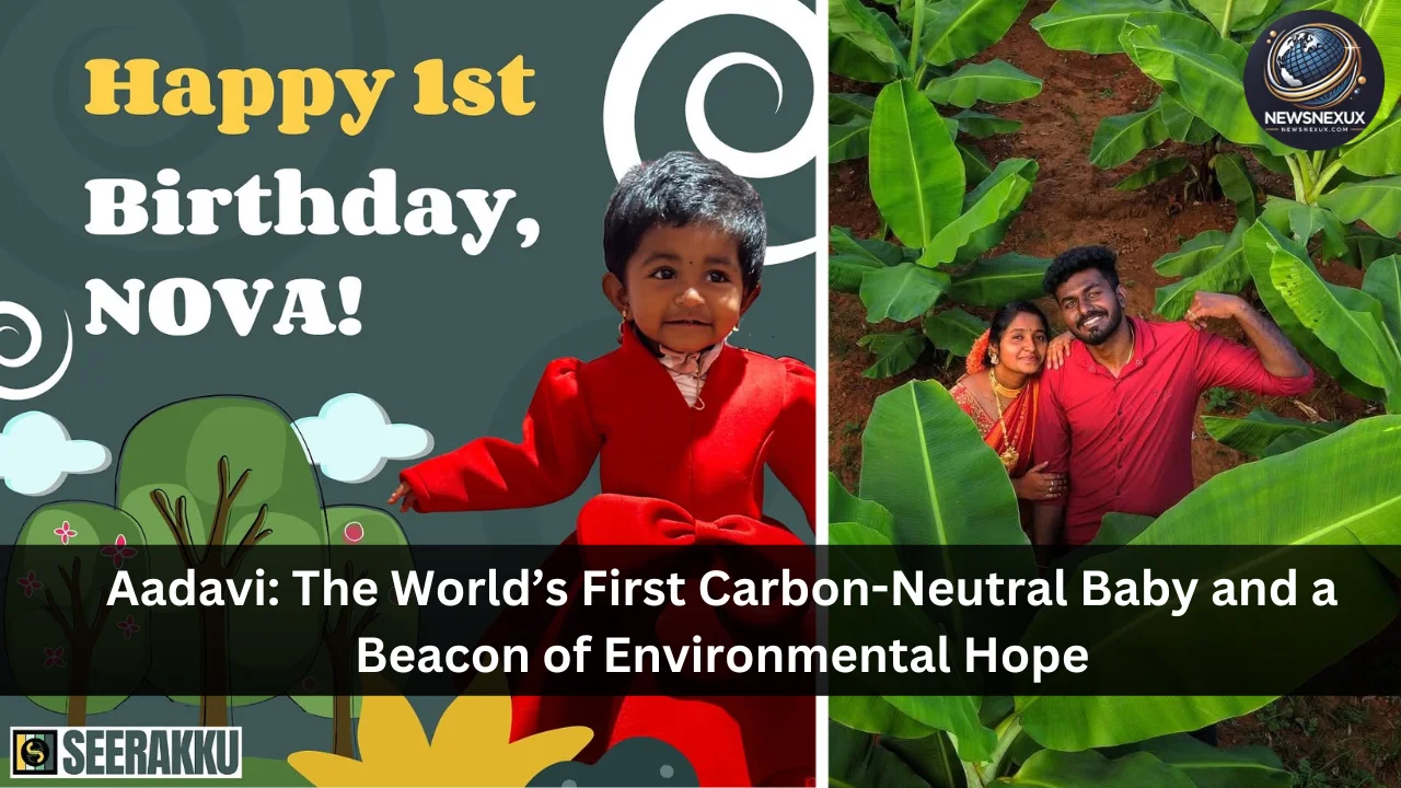 Aadavi: The World’s First Carbon-Neutral Baby and a Beacon of Environmental Hope