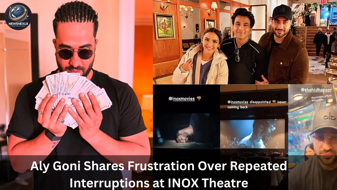 Aly Goni Shares Frustration Over Repeated Interruptions at INOX Theatre