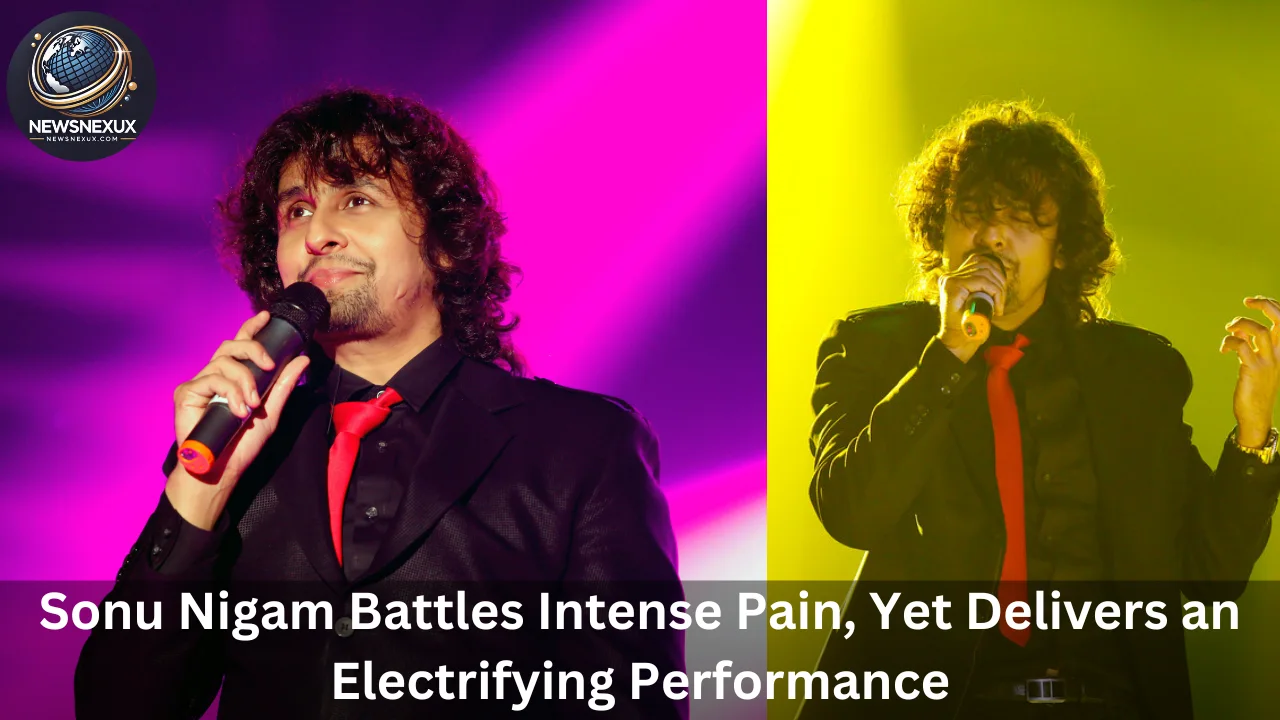 Sonu Nigam’s Unstoppable Spirit: Performs Despite Spine-Piercing Pain