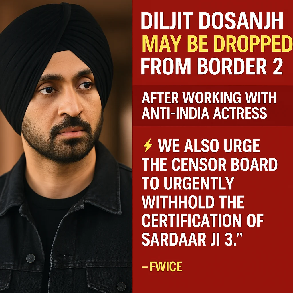 "From Patriot to Controversy: Diljit Dosanjh’s Fall from Grace"