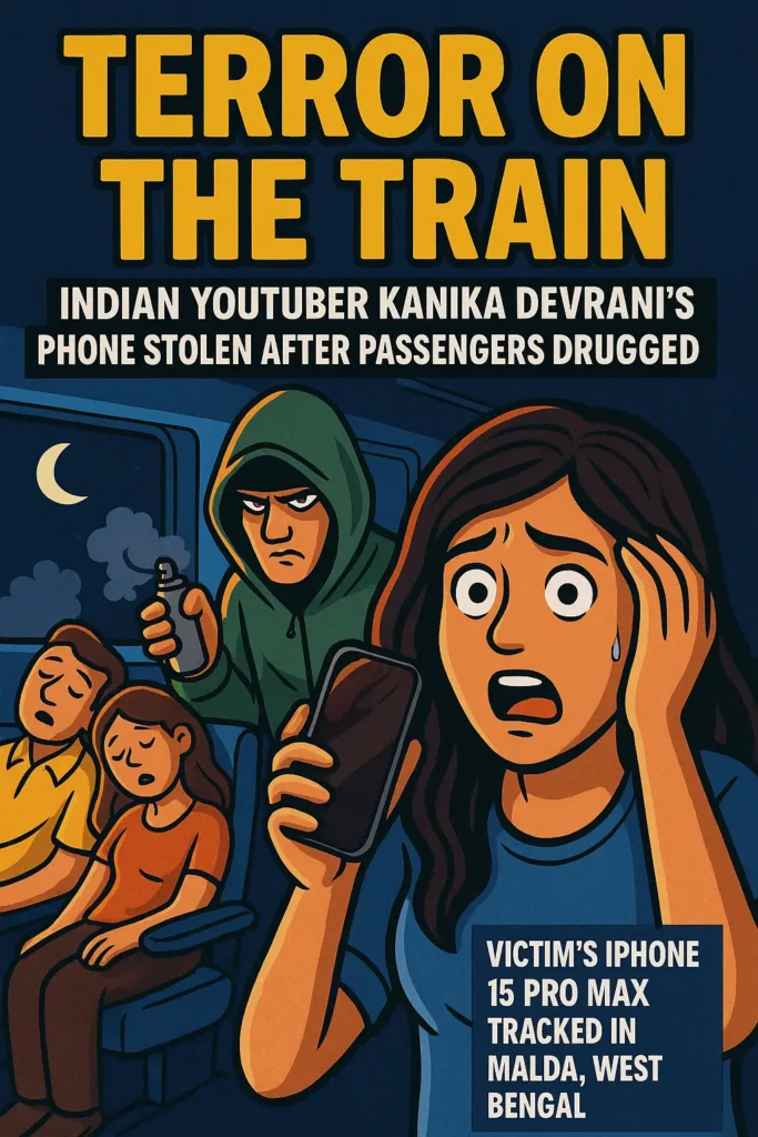 : “Terror on the Tracks: Kanika Devrani’s Shocking Train Theft Incident Exposes Bengal’s Growing Passenger Safety Crisis”

